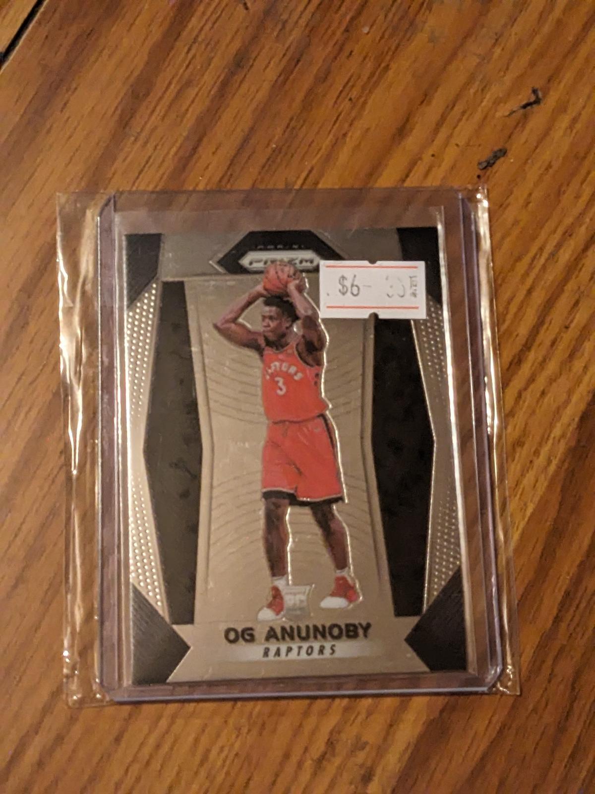 2017 Panini Prizm Og Anunoby RC #38