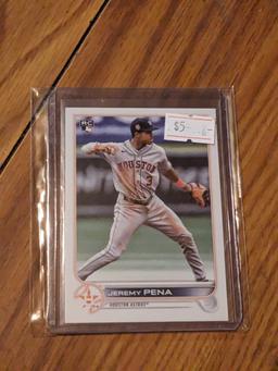 2022 Topps Update #US253 Jeremy Pena Rookie - Houston Astros Rookie