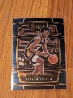 2021-22 Trey Murphy III Panini Select Concourse Blue Rookie Card #46