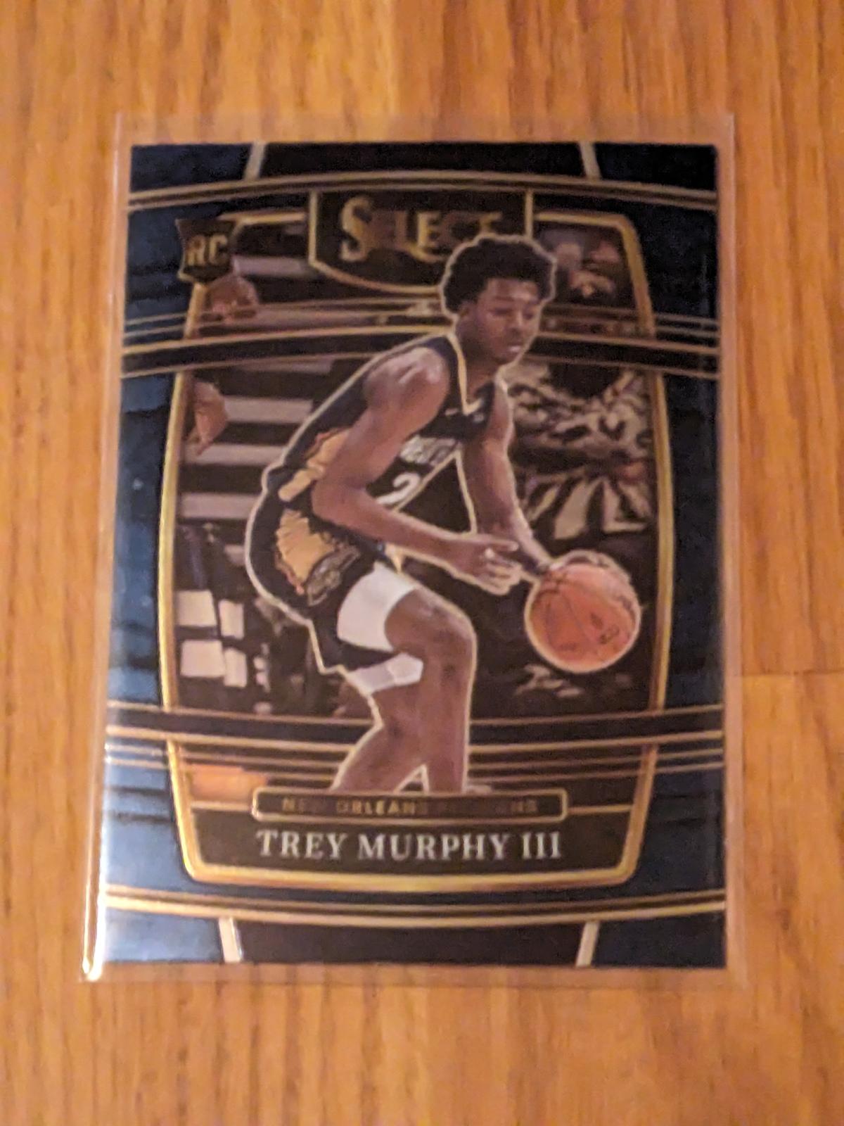 Trey Murphy III (RC) 2021-22 Panini Select Concourse Level Blue #46 Pelicans