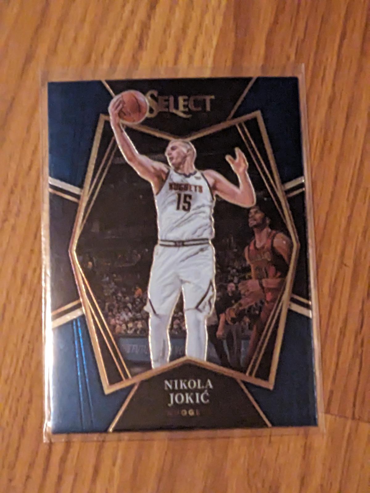 Nikola Jokic 2021 Panini Select Blue #109 Premier Level