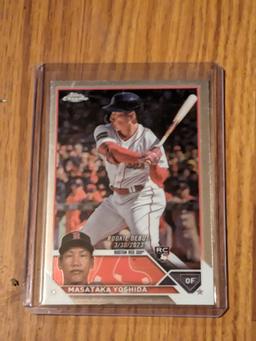 2023 Topps Chrome Update Masataka Yoshida Rookie Debut RC