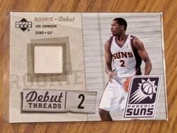 2005-06 Upper Deck Rookie Debut Joe Johnson Debut Threads Jersey Relic Suns