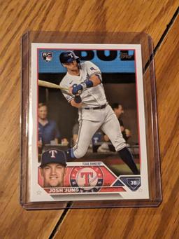 2023 Topps #529 Josh Jung RC Texas Rangers