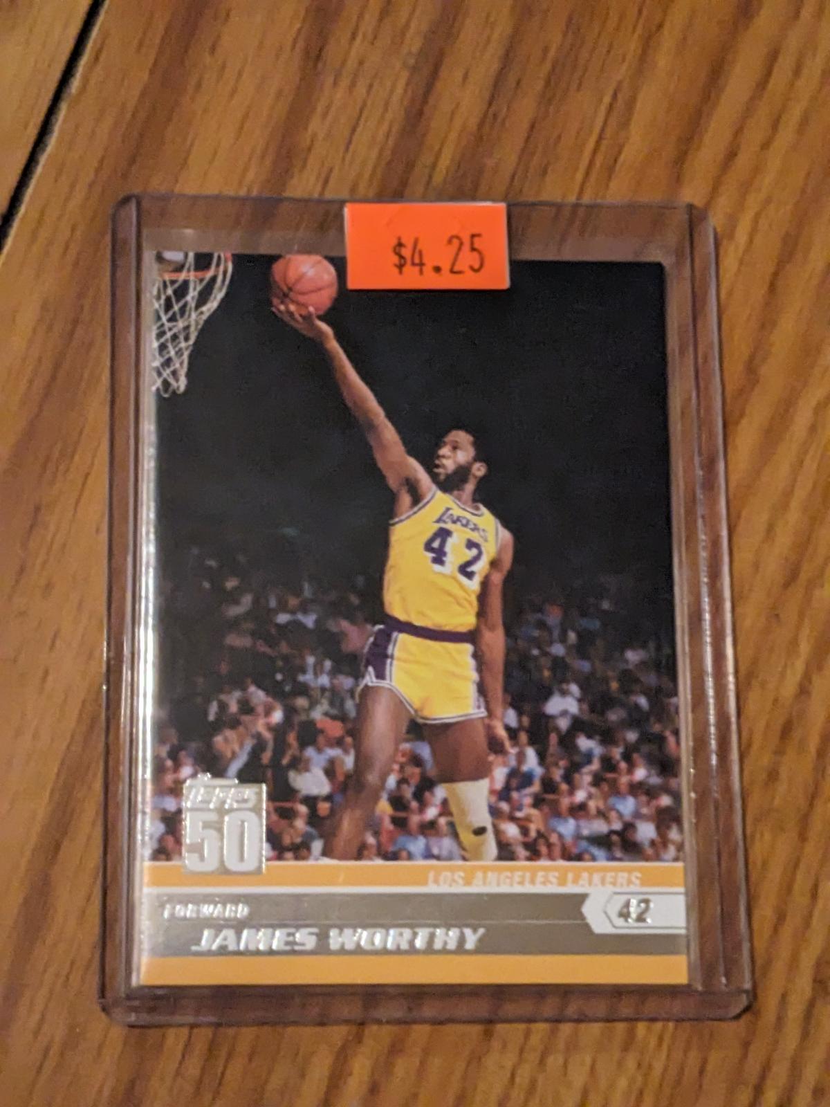 James Worthy Topps Promo # 11 of 50