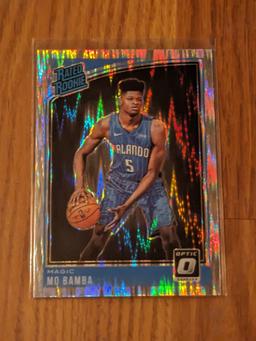 2018-19 Donruss Optic Mo Bamba Shock Prizm Rated Rookie #160 Magic