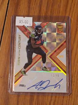 40/49 SP 2017 Elite Turn of the Century Autographs #34 Amara Darboh Red foil