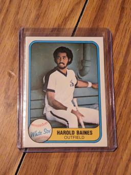 1981 Fleer #346 Harold Baines Chicago White Sox Rookie