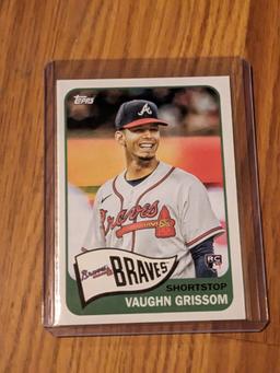 VAUGHN GRISSOM 2023 Topps Archives '65 Topps Inverted Variations #120 BRAVES RC