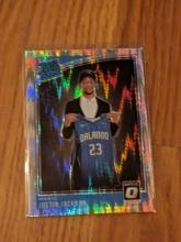 2018 Panini Donruss Optic Rated Rookie Shock Prizm Justin Jackson RC #183 Magic