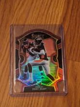 2020 Panini Select - Concourse Red Prizm Die-Cut #56 Jerry Jeudy (RC)