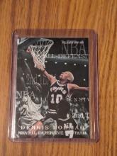 1994 Fleer Dennis Rodman All Defensive Team #9 of 10 bulls/spurs