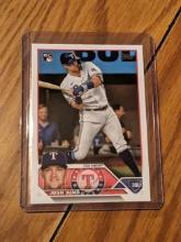 2023 Topps #529 Josh Jung RC Texas Rangers