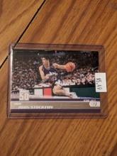 2008 John Stockton Topps 50 Promo Card # 28 of 50