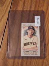 Christian Yelich 2021 Allen & Ginter card