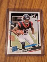 2023 Donruss Football Rated Rookie #341 Tank Dell  RC/Rookie