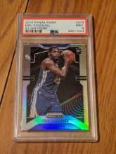 Eric Paschall 2019 Panini Prizm RC Mint 9 PSA graded silver prizm insert