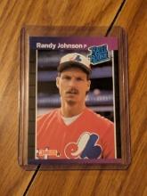 1989 Donruss - Rated Rookie #42 Randy Johnson (RC)