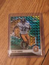 2021 Mosaic NAJEE HARRIS #313 RC Rookie GREEN Mosaic - Pittsburgh Steelers