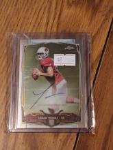 Logan Thomas 2014 Topps Chrome ON CARD AUTO Autograph RC Arizona Cardinals NFL