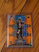 2022 Panini Prizm Mosaic Matt Corral RC Card #304 Orange