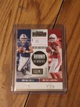 2018 Panini Contenders Round 1 Numbers Josh Allen & Josh Rosen RC #RNA-AR Rookie