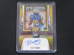 2023 SCORE BOBBY WAGNER AUTO CARD IT'S GOOD