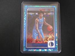 2023-24 NBA HOOPS DEREK LIVELY RC TEAL LASER HOLO