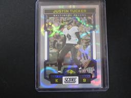 2023 SCORE JUSTIN TUCKER SP /135 CIRCULAR HOLO