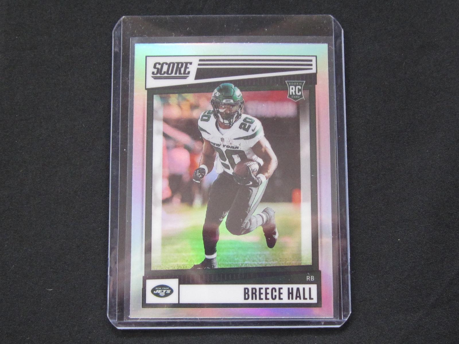 2022 CHRONICLES SCORE BREECE HALL RC SILVER PRIZM