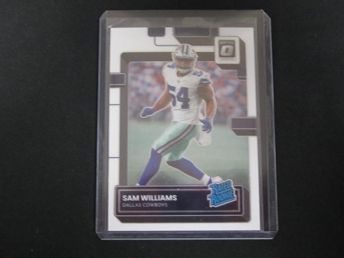 2022 DONRUSS OPTIC SAM WILLIAMS RC COWBOYS