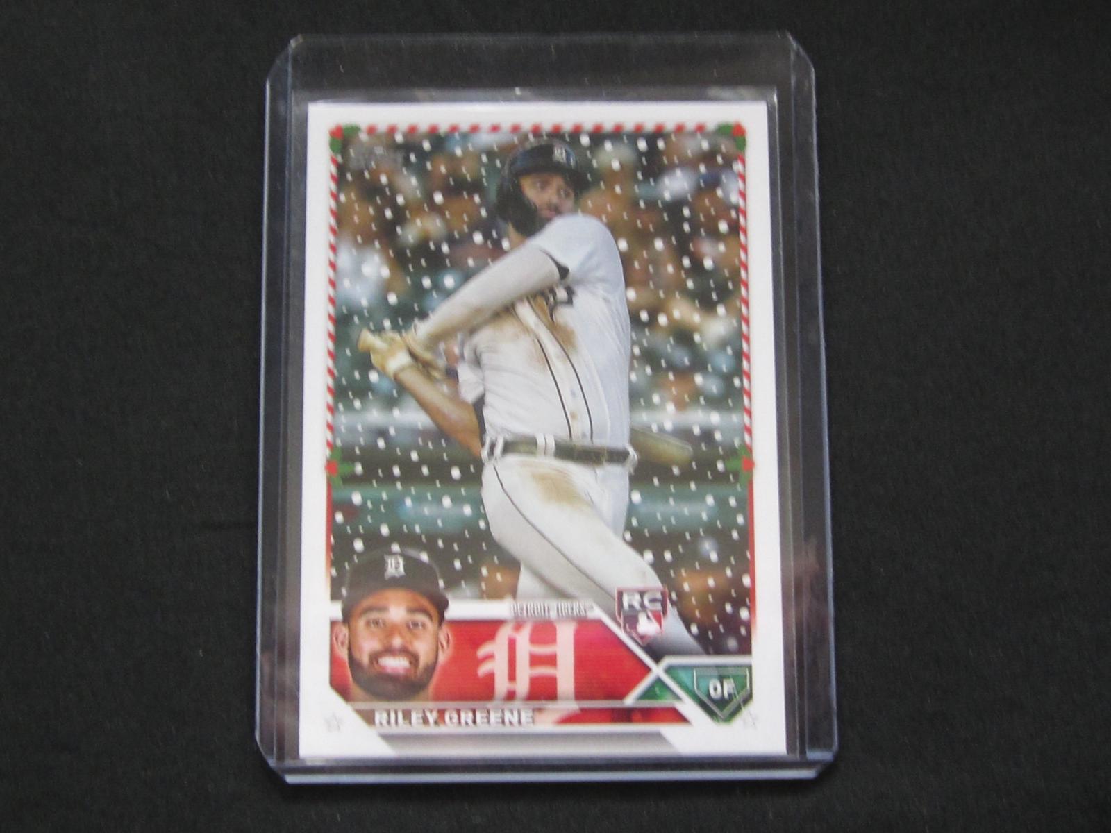 2023 TOPPS HOLIDAY RILEY GREENE RC TIGERS