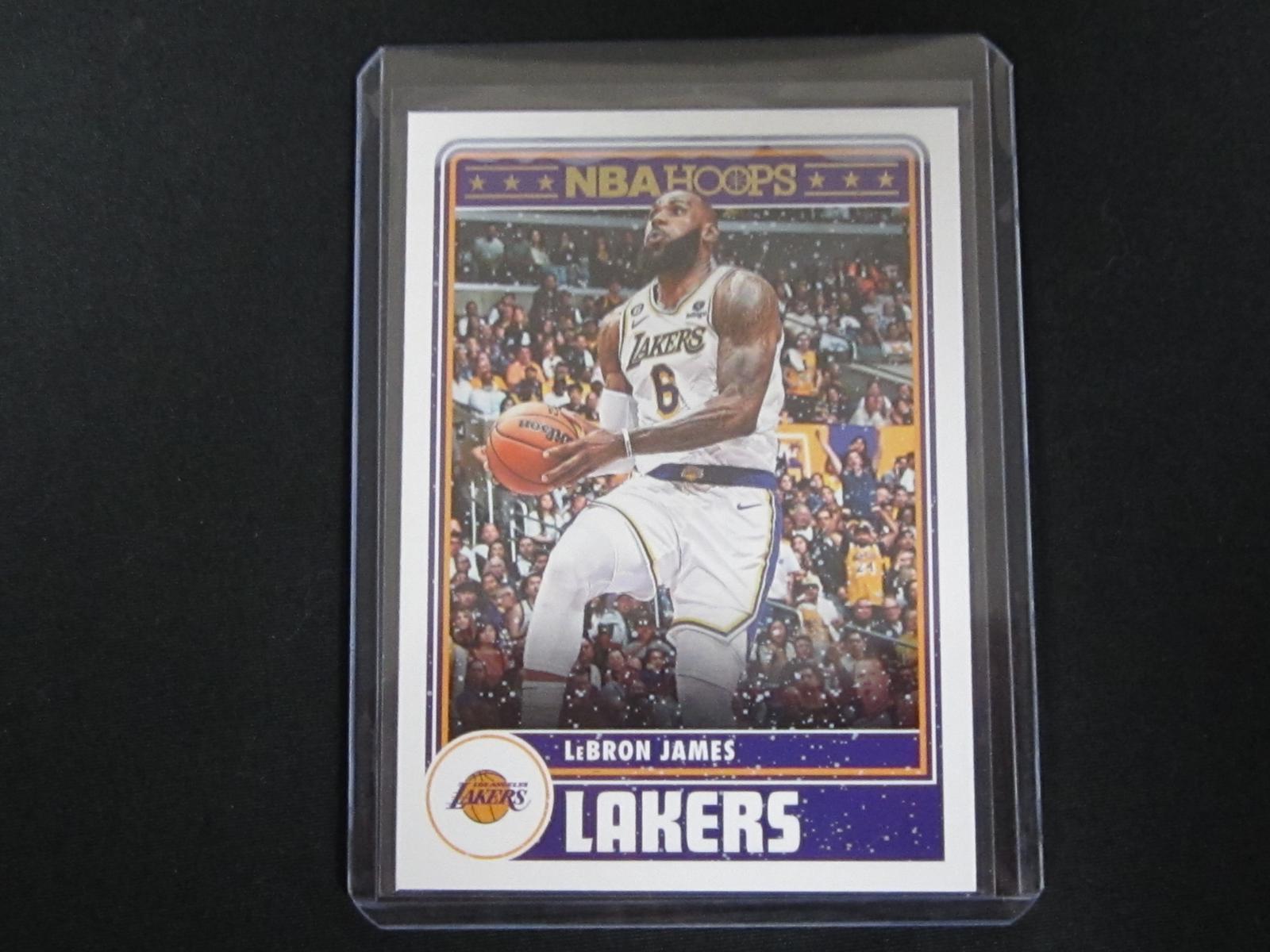 2023-24 NBA HOOPS LEBRON JAMES WINTER TRIBUTE