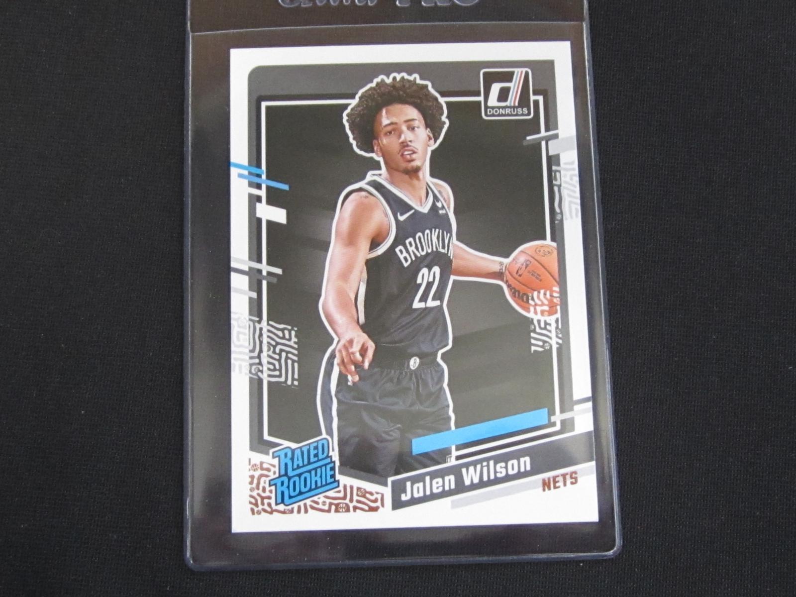 2023-24 DONRUSS JALEN WILSON RC NETS