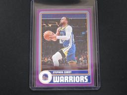 2023-24 NBA HOOPS TRIBUTE STEPHEN CURRY PURPLE