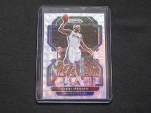 2021-22 PANINI PRIZM CHRIS WEBBER SILVER WAVE