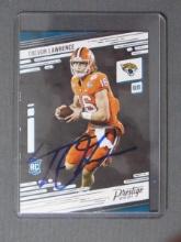 TREVOR LAWRENCE SIGNED ROOKIE CARD WITH COA