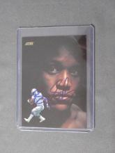 BARRY SANDERS SIGNED SPORTS CARD WITH COA