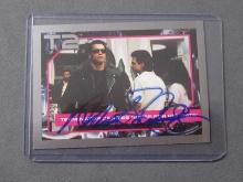 ARNOLD SCHWARZENEGGER SIGNED CARD WITH COA