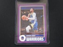 2023-24 NBA HOOPS TRIBUTE STEPHEN CURRY PURPLE