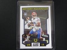 2023 SCORE ANTHONY RICHARDSON RC COLTS