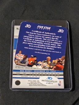 Obi Toppin RC autographed card w/coa