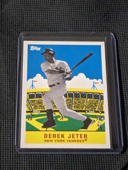 2007 TOPPS FLASHBACK FRIDAYS FF2 DEREK JETER NEW YORK YANKEES