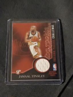 2003-04 Topps Pristine Rookie Challenge Game-Worn Relic Jamaal Tinsley #PC-JT