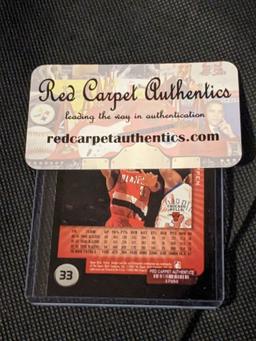 Scottie Pippen autographed card w/coa