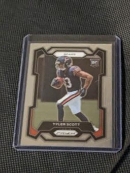 TYLER SCOTT RC, 2023 PANINI PRIZM BASE ROOKIE, #315, CHICAGO BEARS ROOKIE