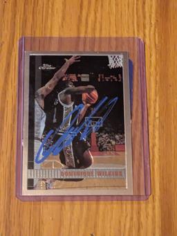 Dominique Wilkins autographed card w/coa