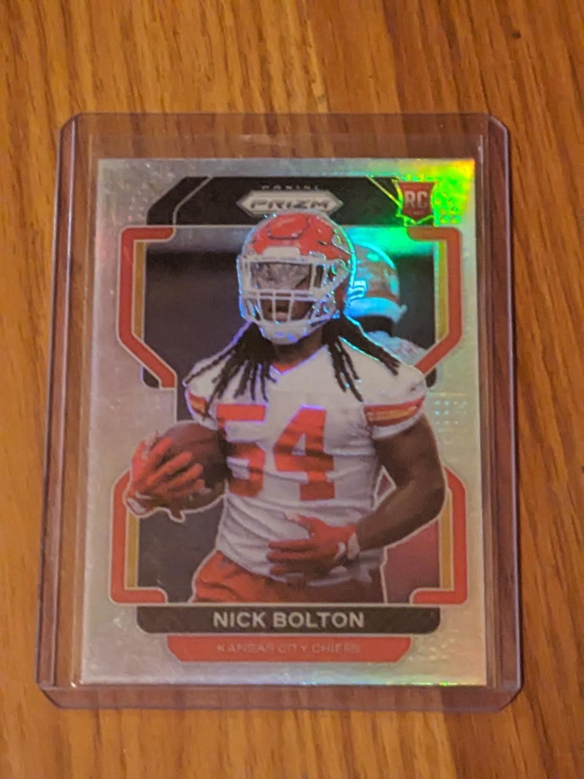 2021 Panini Prizm Nick Bolton Rookie RC Silver Prizm Kansas City Chiefs #390