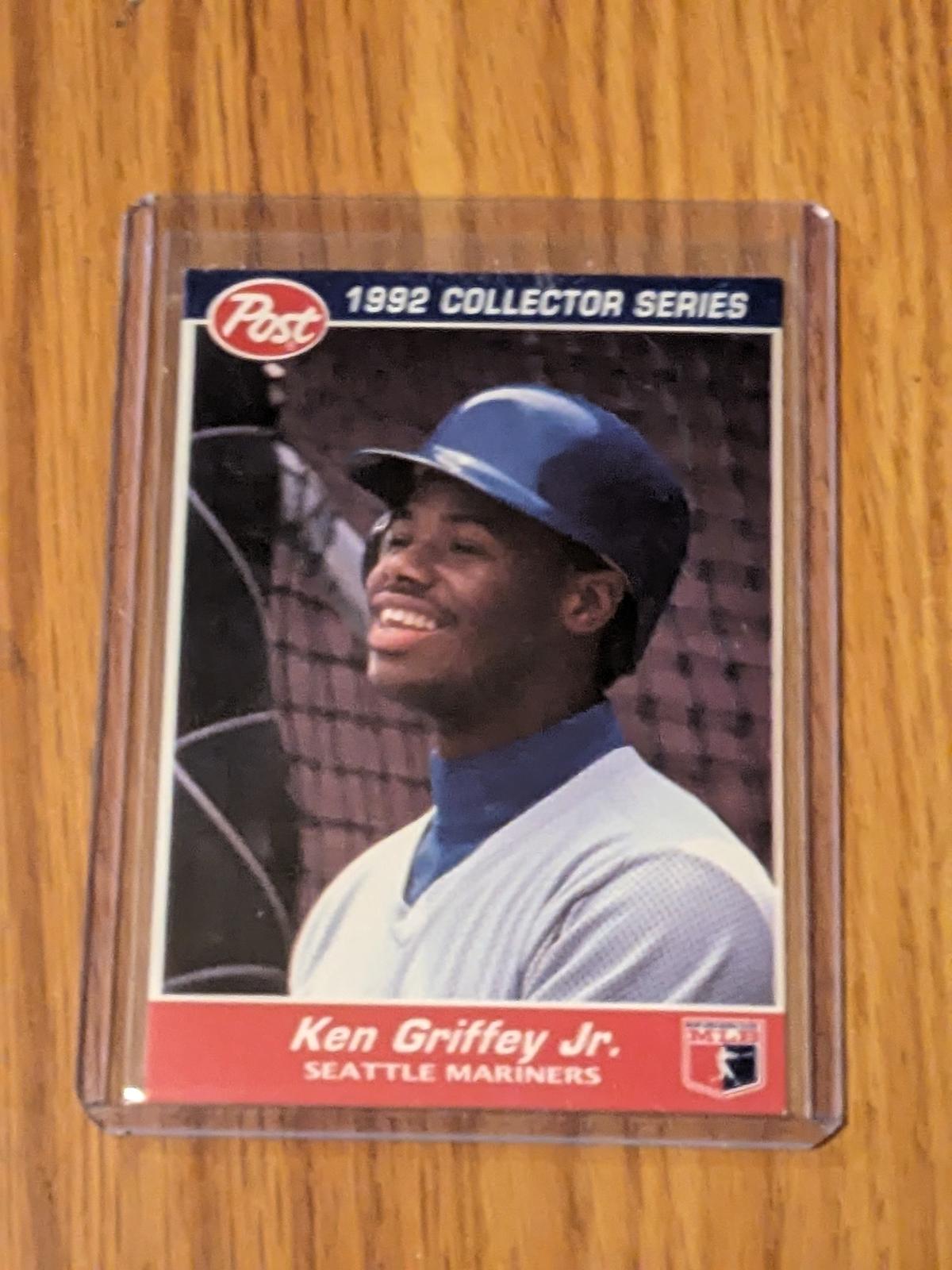 KEN GRIFFEY JR - 1992 Post Ceral '92 Collector Series #20 of 30 SEATTLE MARINERS