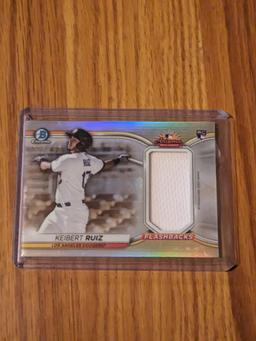 047/150 SP 2021 Bowman Chrome CORNELIUS RANDOLPH FLASHBACKS PATCH REF Case Hit SP